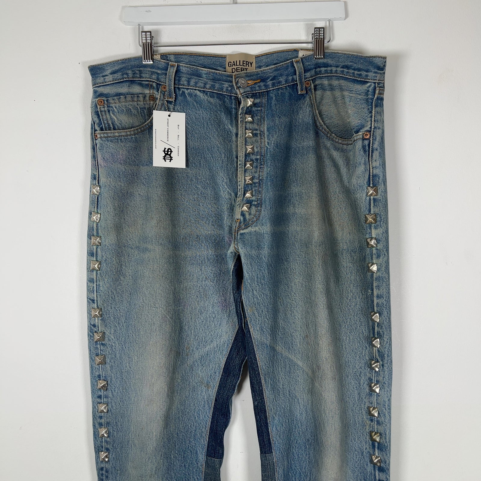 Gallery Dept Studded Rodman LA Flare Jeans Size 34