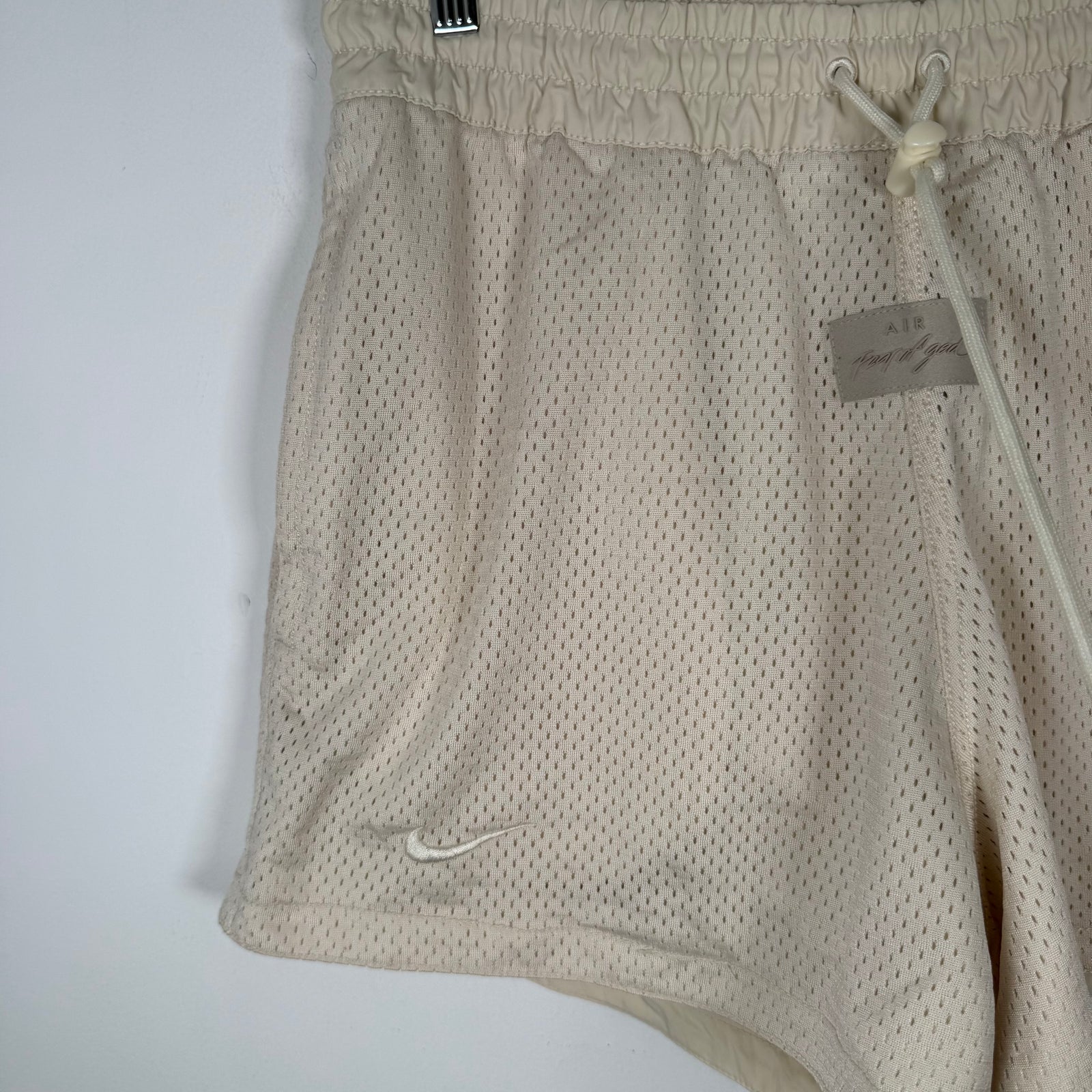 Fear Of God x NBA x Nike Cream Basketball Shorts Size S
