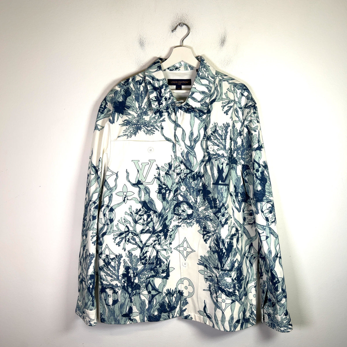 Louis Vuitton FW23 Coral Reef Monogram Shirt