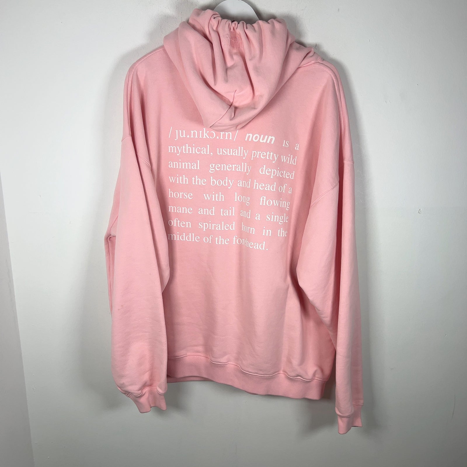 Vetements Unicorn Graphic Hoodie