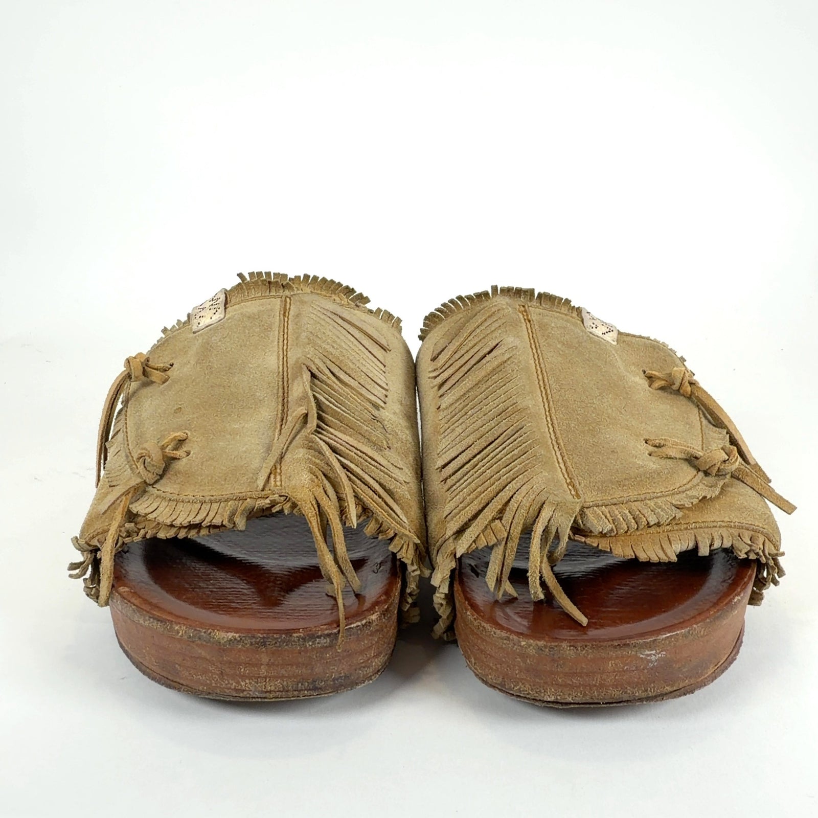 Visvim Suede Christo Shaman Fringed Sandals