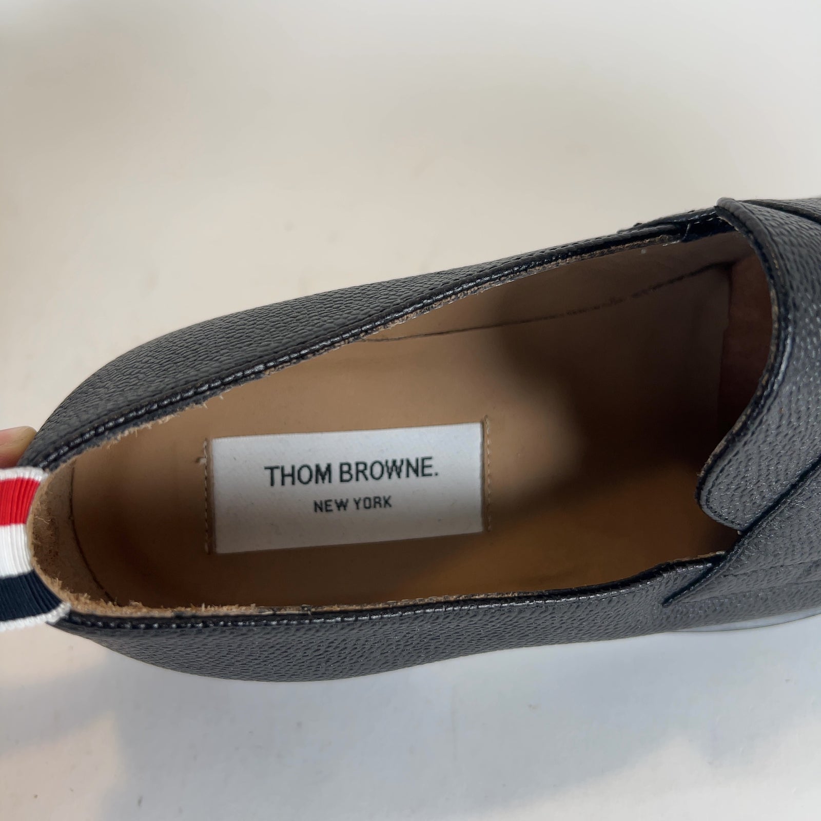 Thom Browne Pebble Leather Penny Loafer