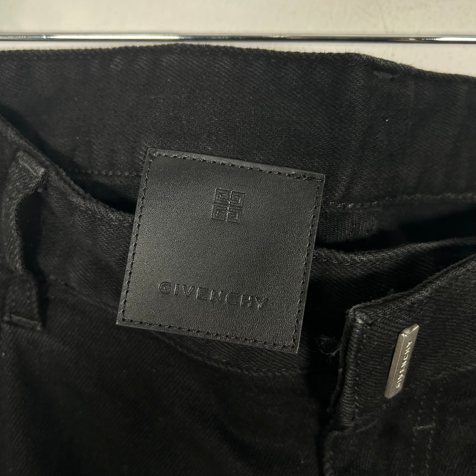 Givenchy Black Distressed Jeans Size 38