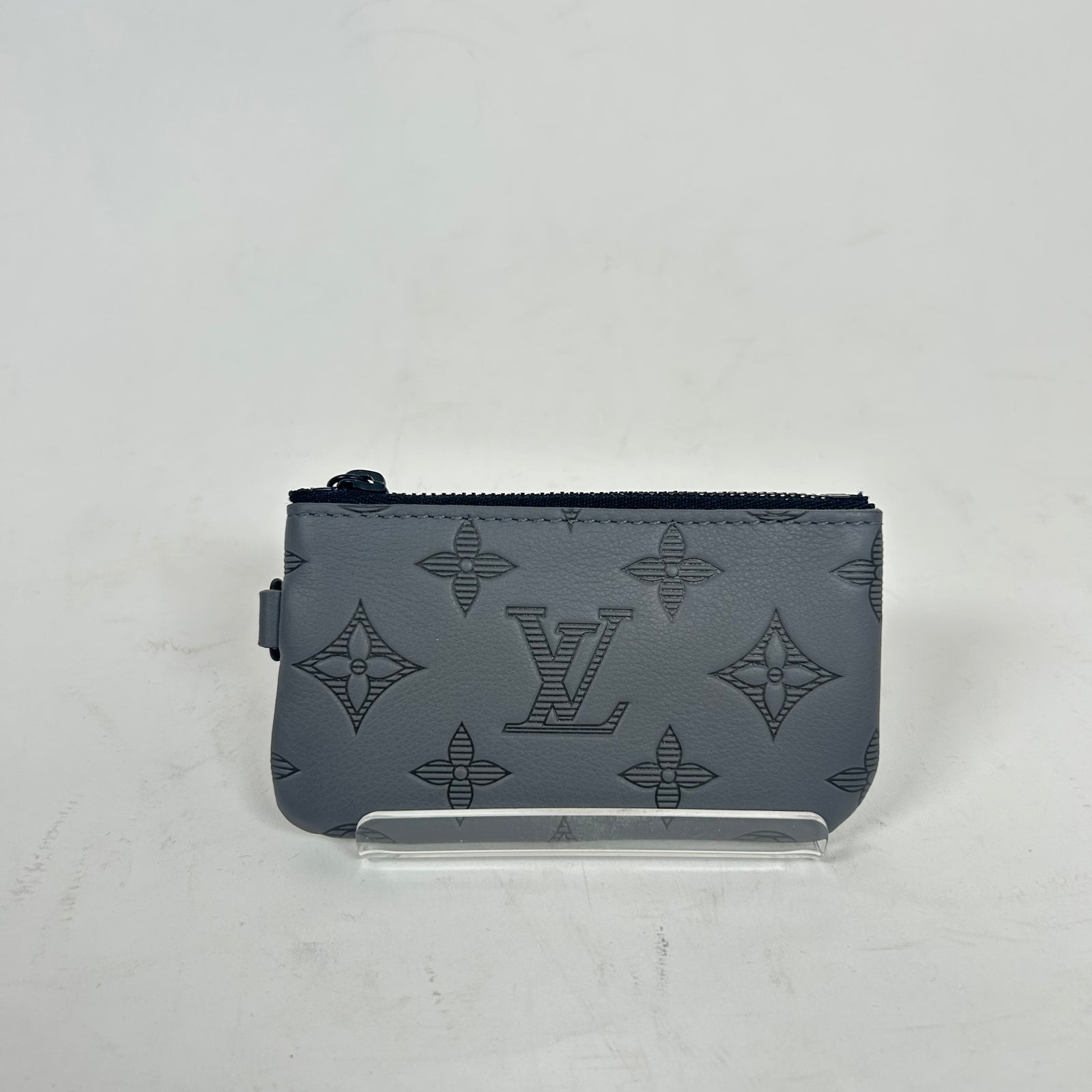 Louis Vuitton Grey Monogram Coin Purse