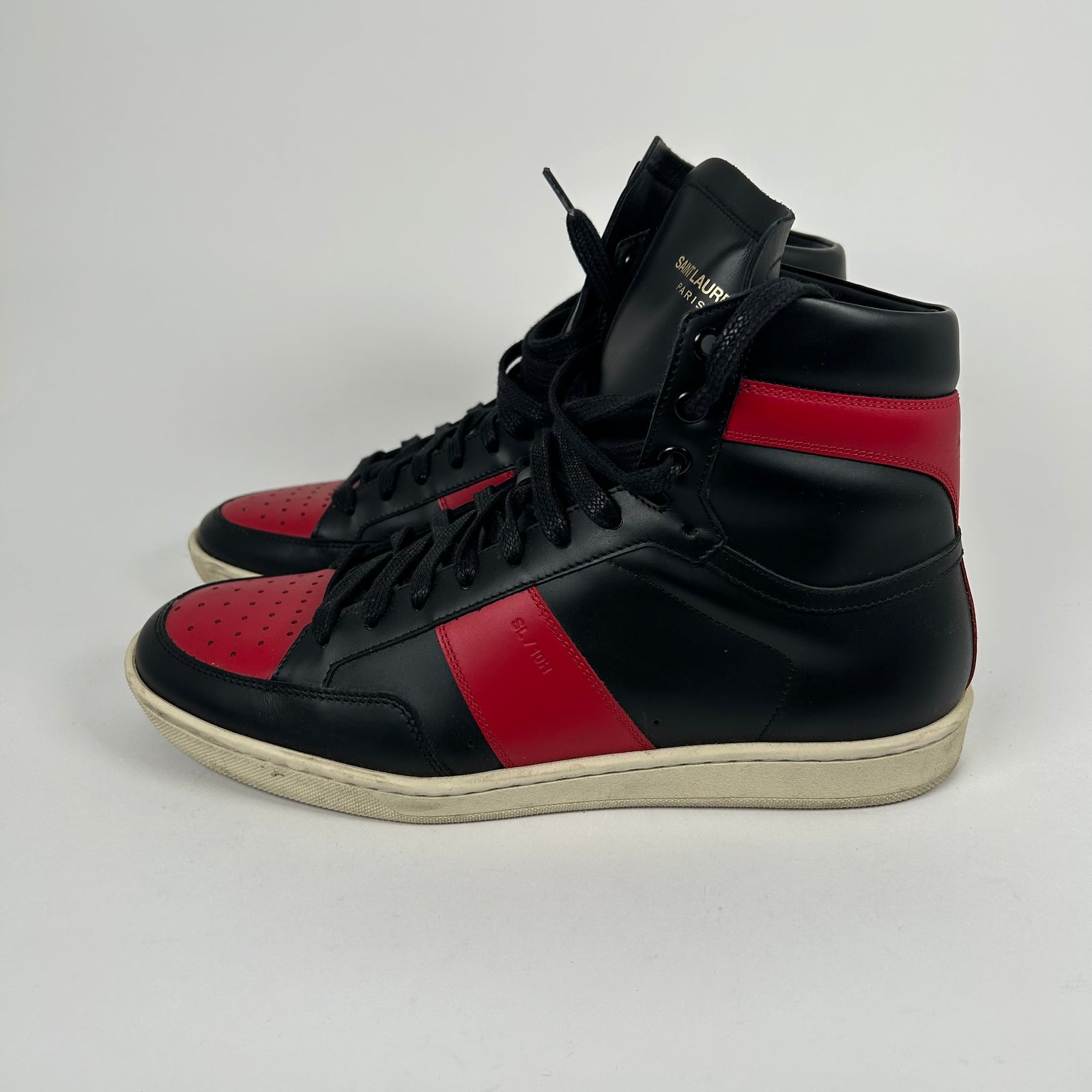 Saint Laurent SL/10H Court Bred High Tops Size 41
