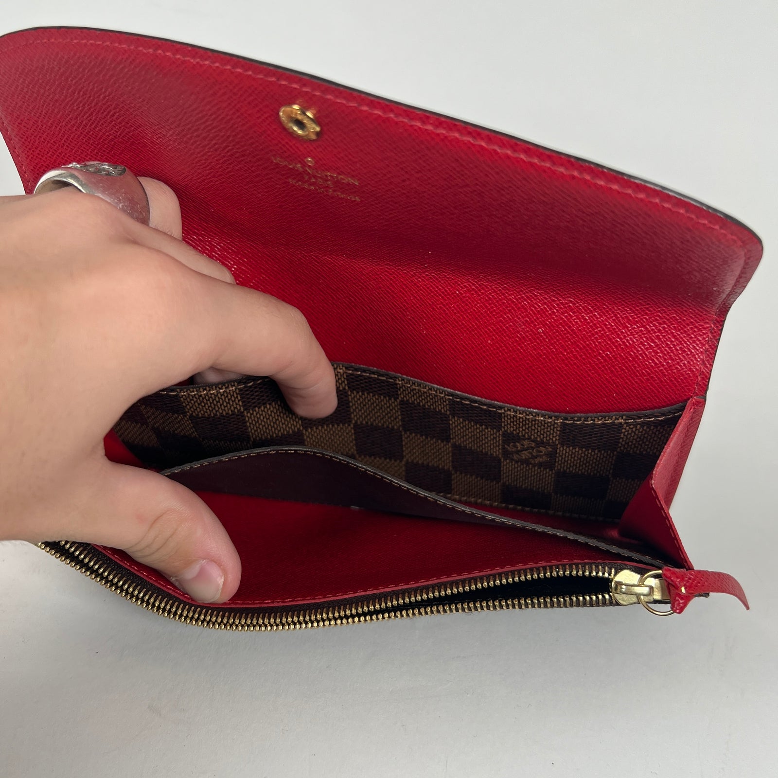 Louis Vuitton Damier Emilie Wallet