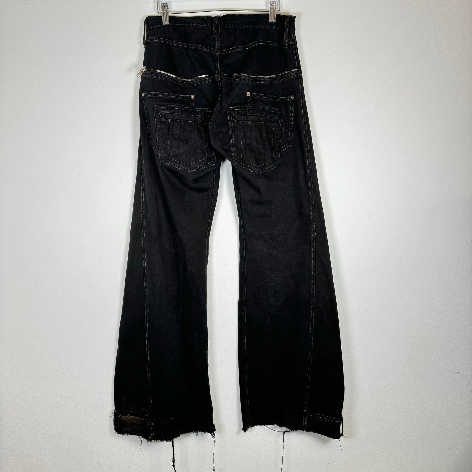 Cabane De Zucca Flare J Button Jeans Size 32
