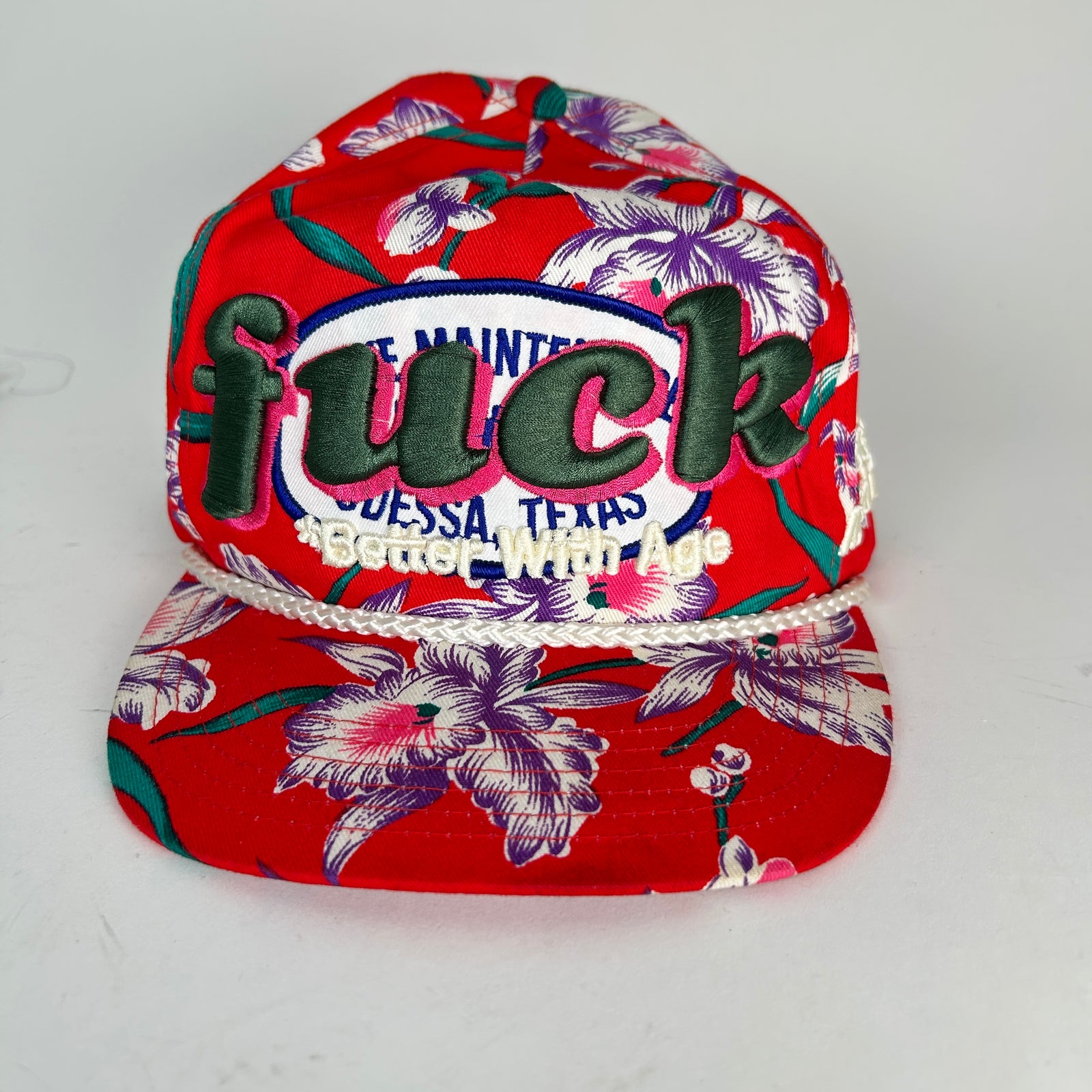 Better With Age 'Fuck' Hawaiian Hat