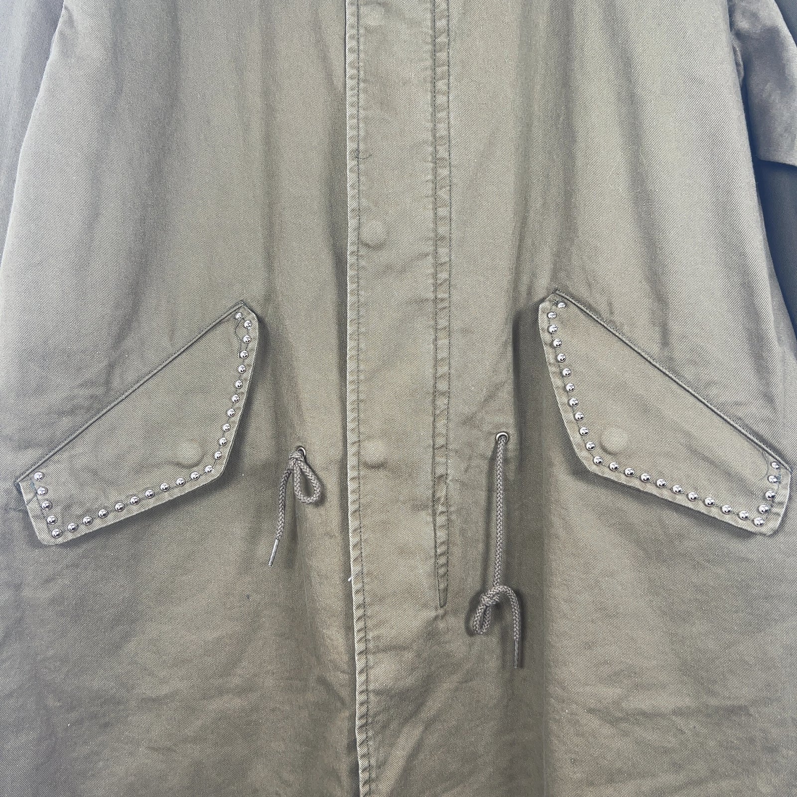 Saint Laurent ‘Sweet Dreams’ Fishtail Parka