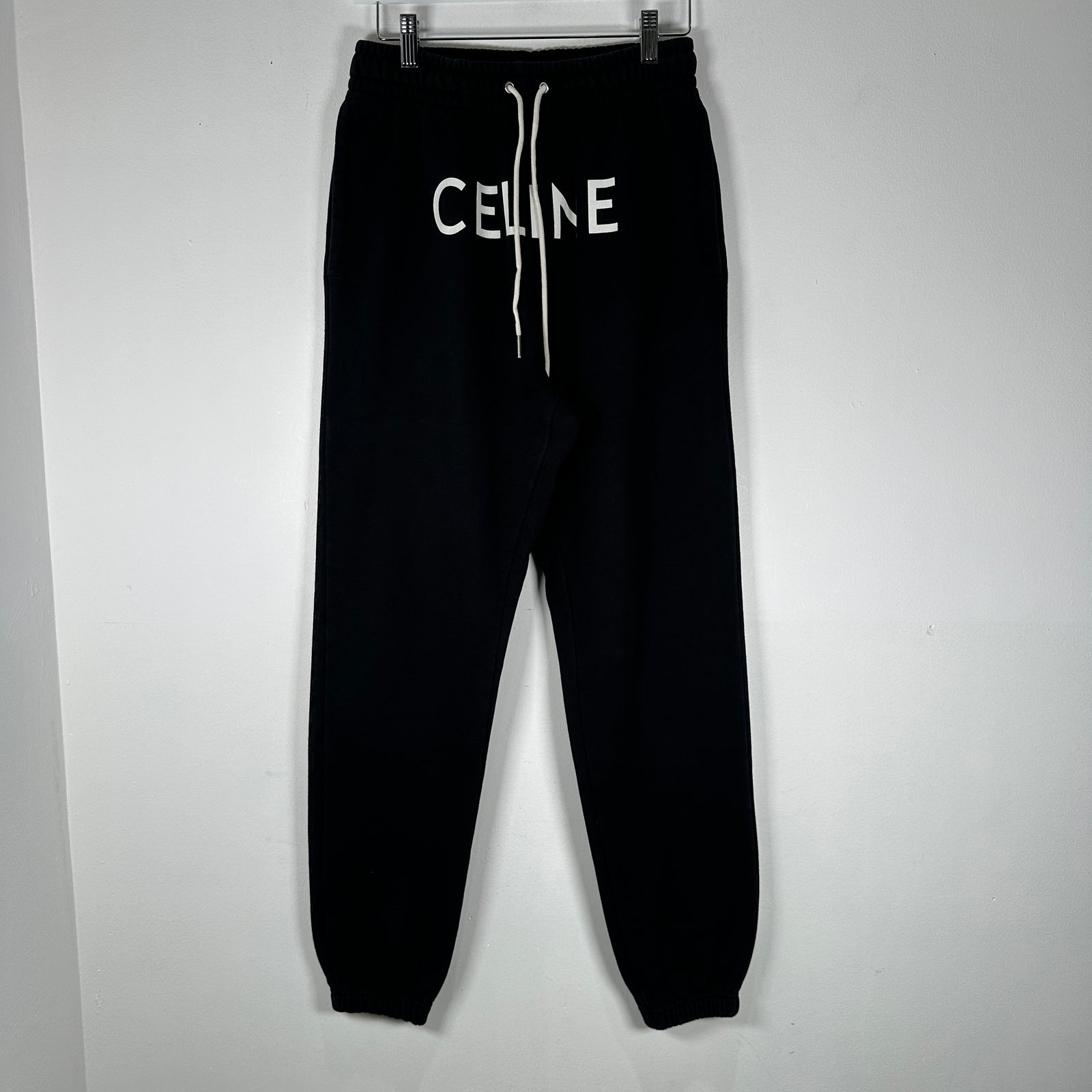 Celine Spell Out Logo Sweatpants Size S