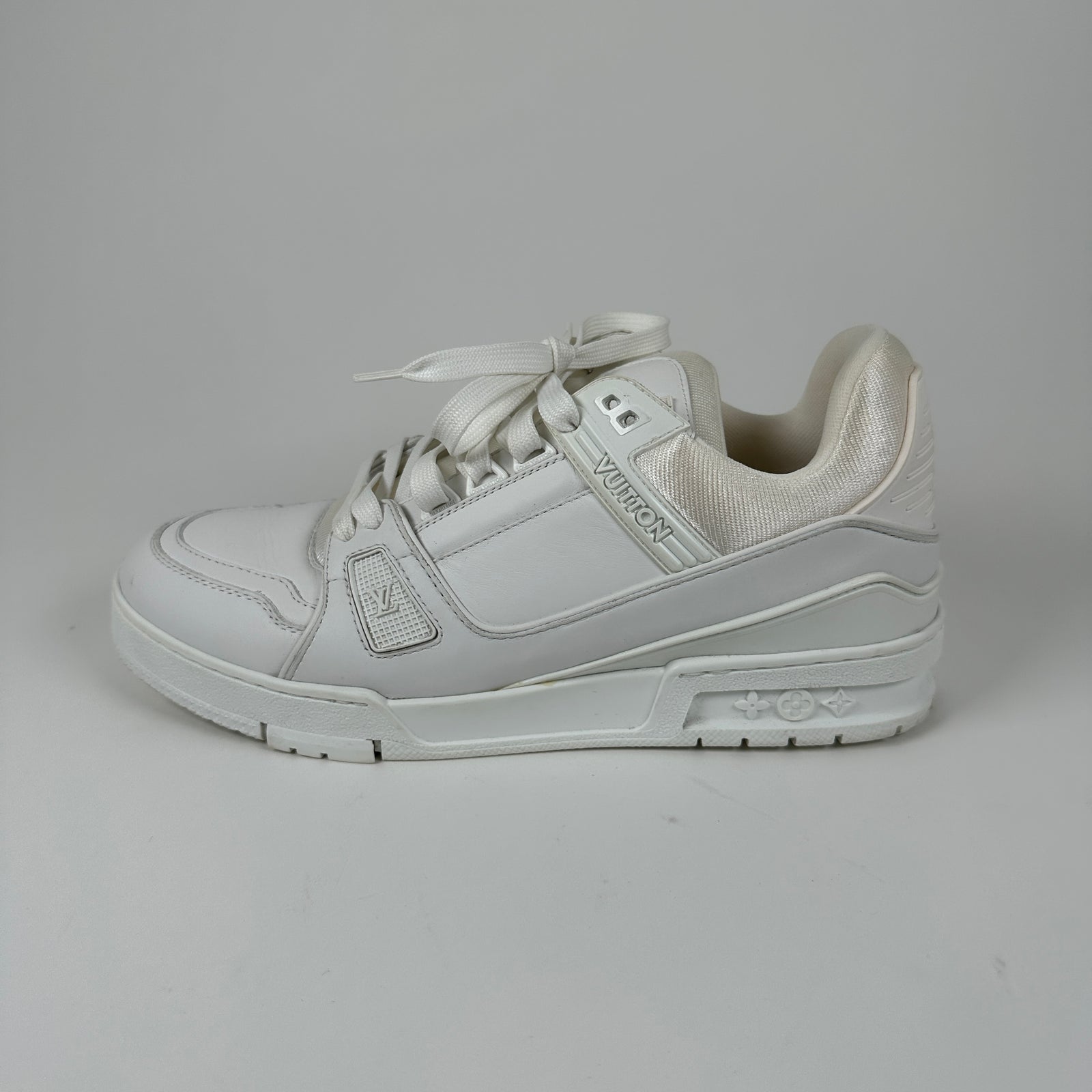 Louis Vuitton Triple White Trainer Size 7LV