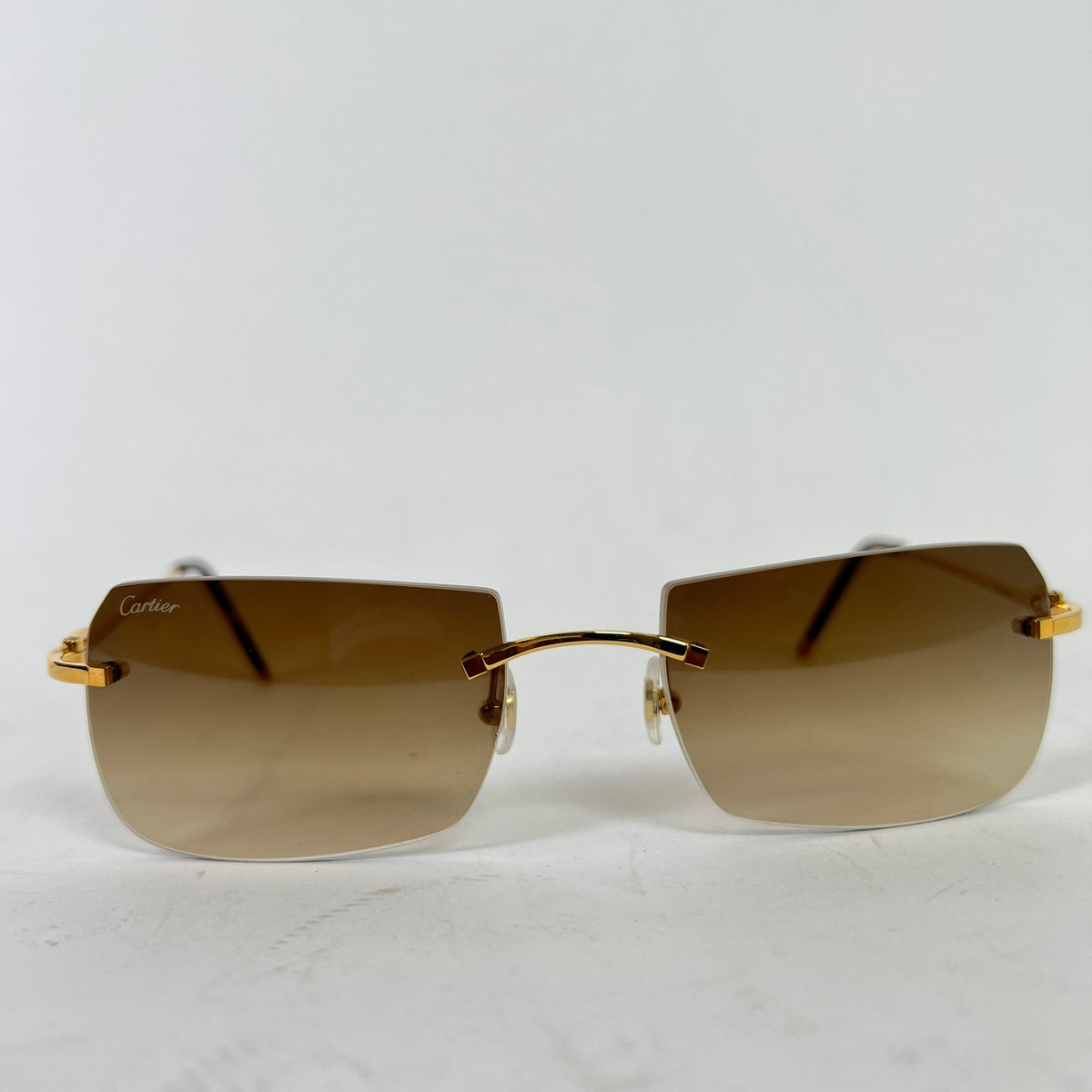 Cartier C Decor CT0006RS Rimless Glasses