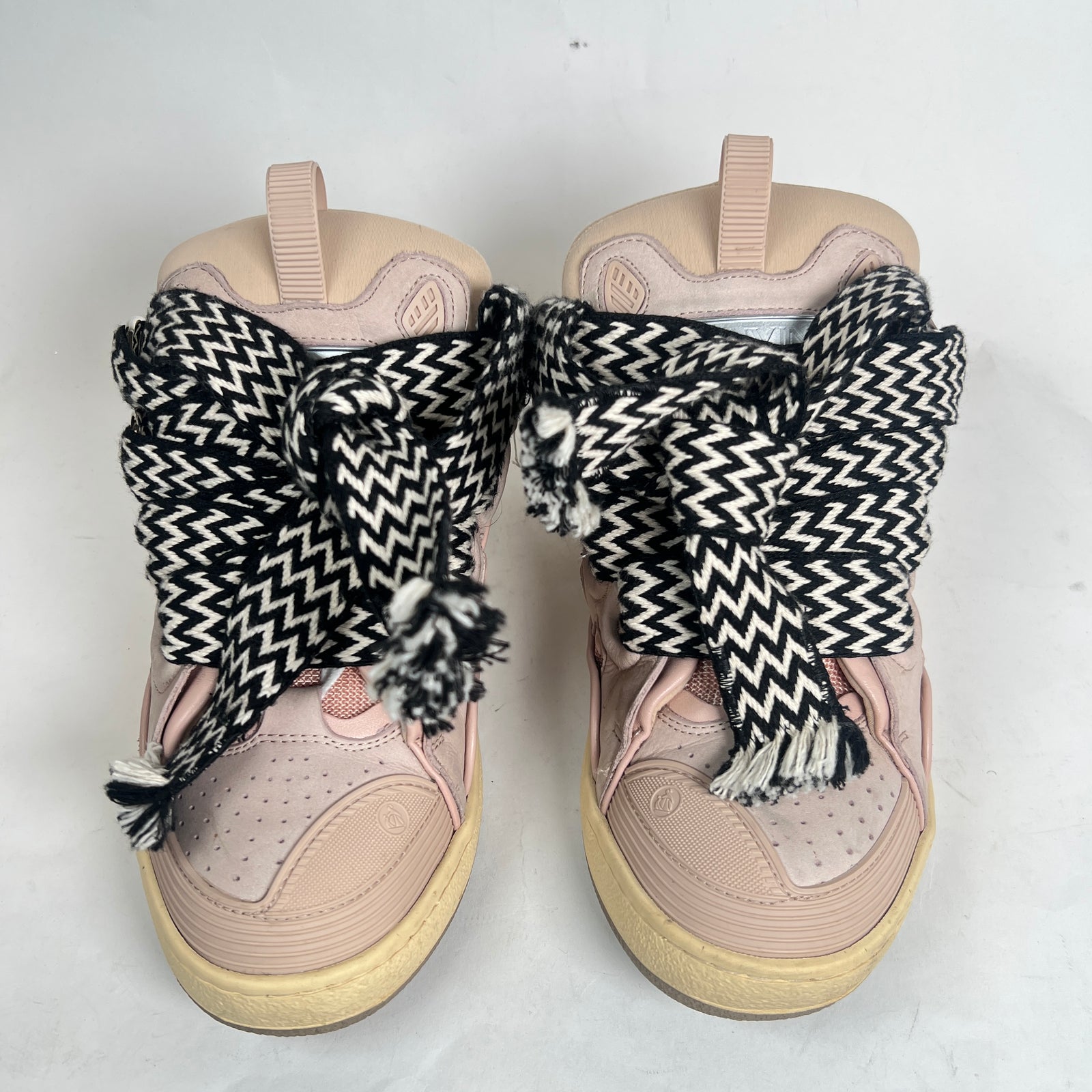 Lanvin Pink Curb Sneaker Size 42