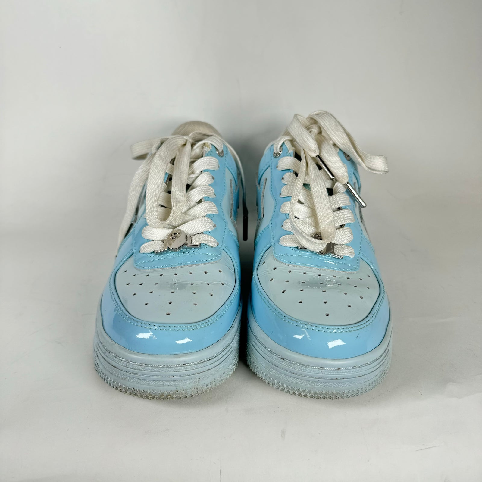 Bape Baby Blue Bapesta Size 6