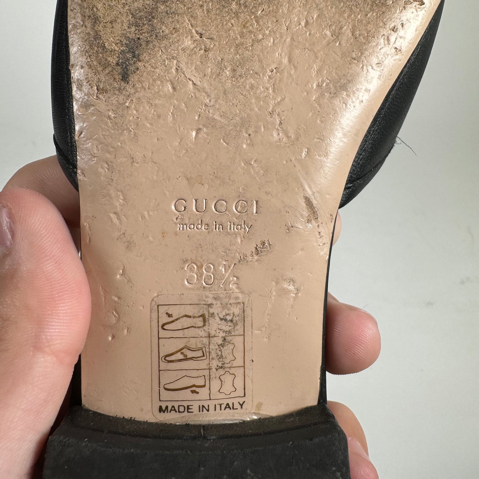 Gucci Horsebit Flats Size 38.5