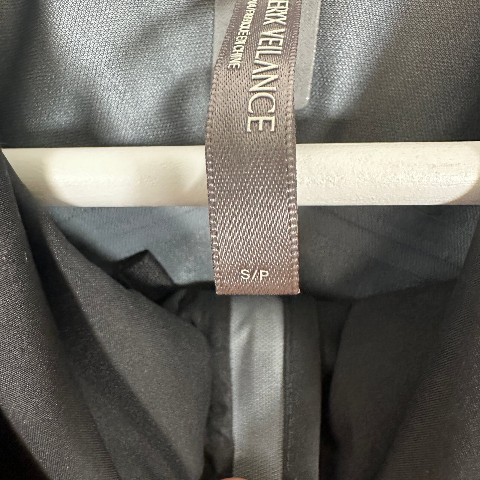 Arc'teryx Veilance Black Nylon Zip-Up Jacket Size S