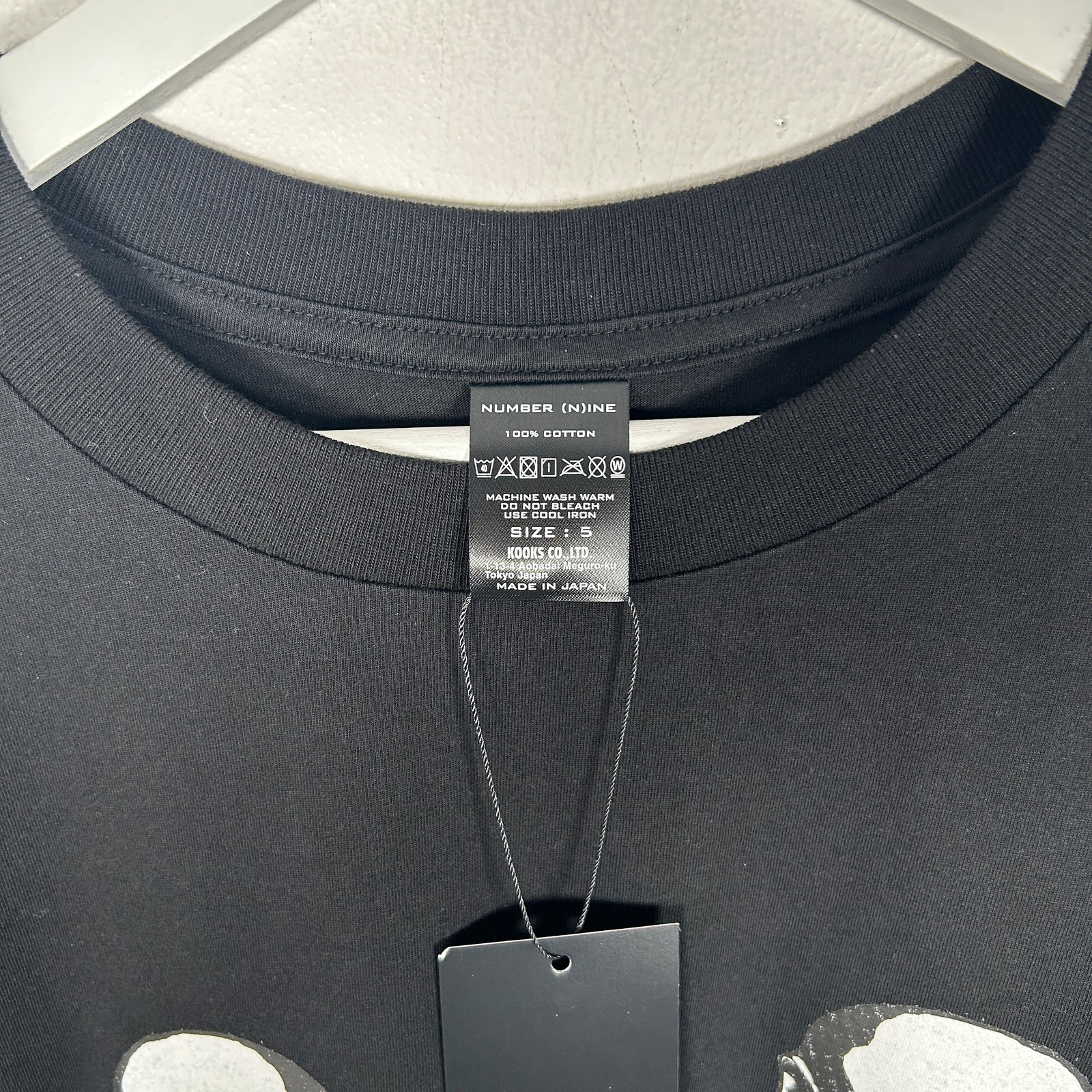Number (N)ine Double Skull Graphic T-Shirt