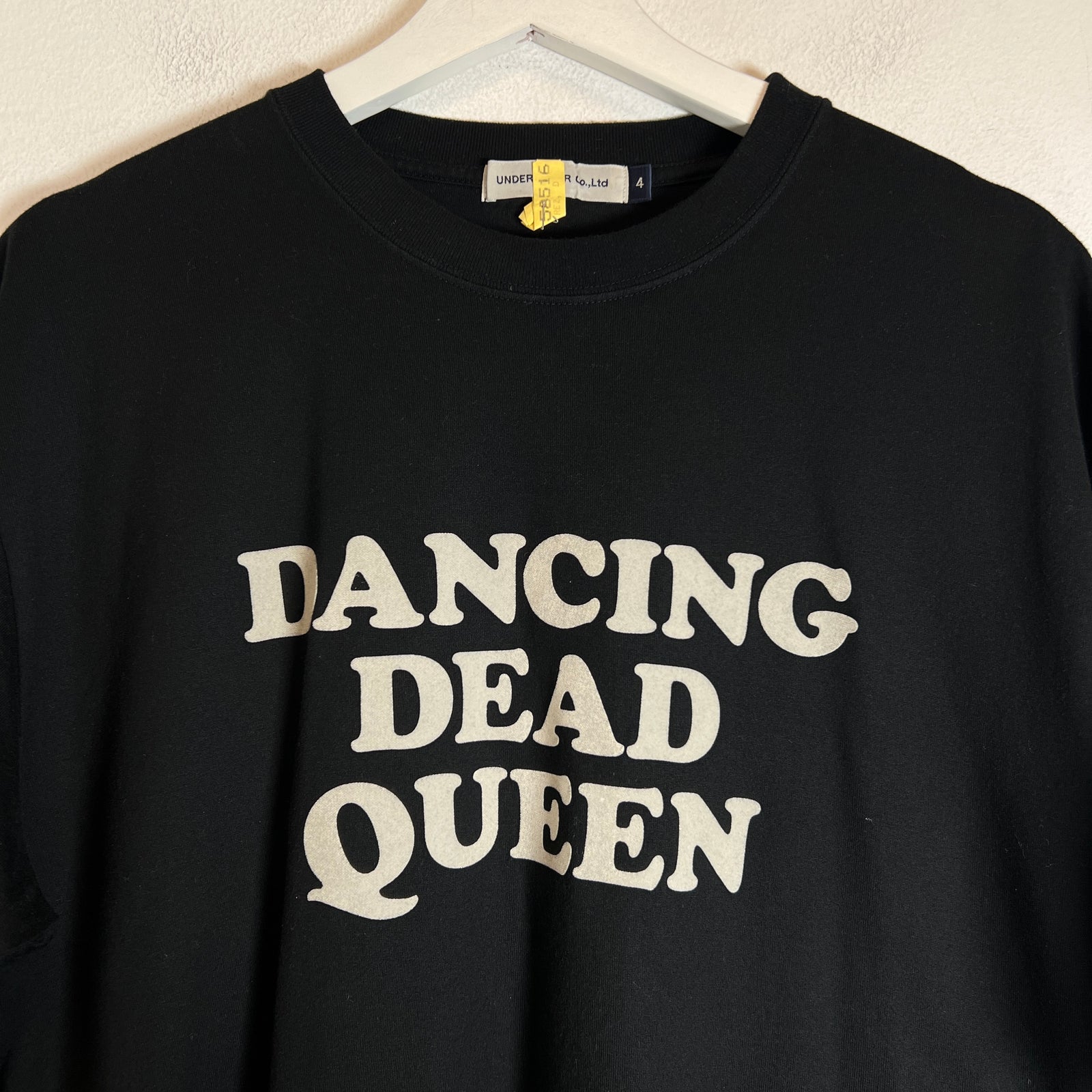 Undercover Black 'Dancing Dead Queen' T-Shirt Size 4