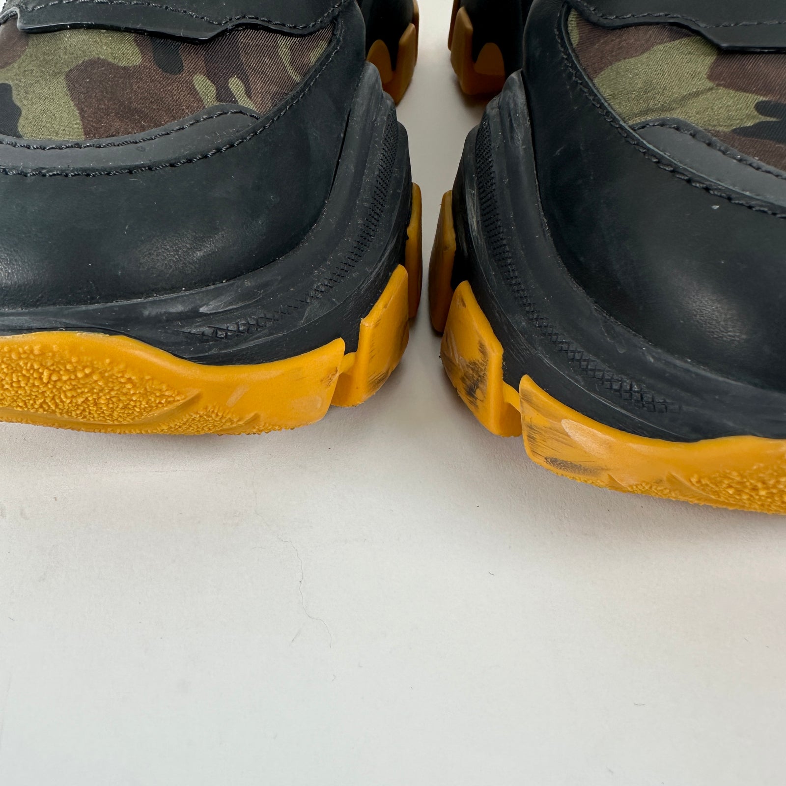Prada Pegasus Camo Chunky Sneaker Size 10