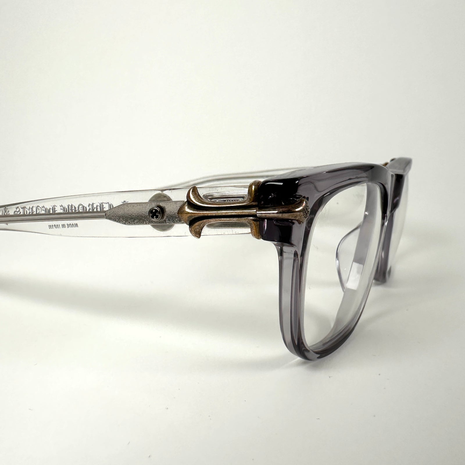 Chrome Hearts Slid'n Clear Frame Glasses