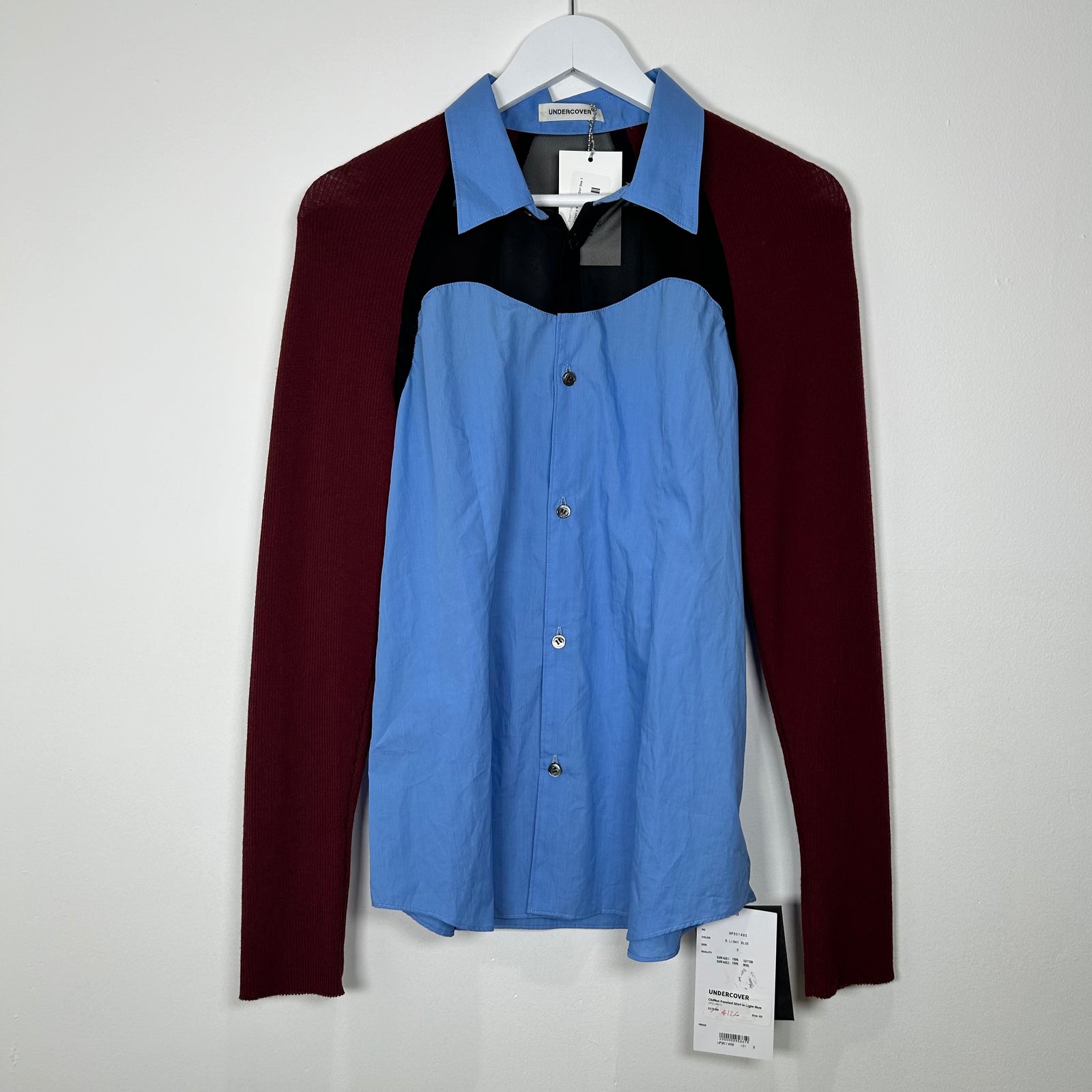Undercover Cotton x Wool Knit Shirt Size 3