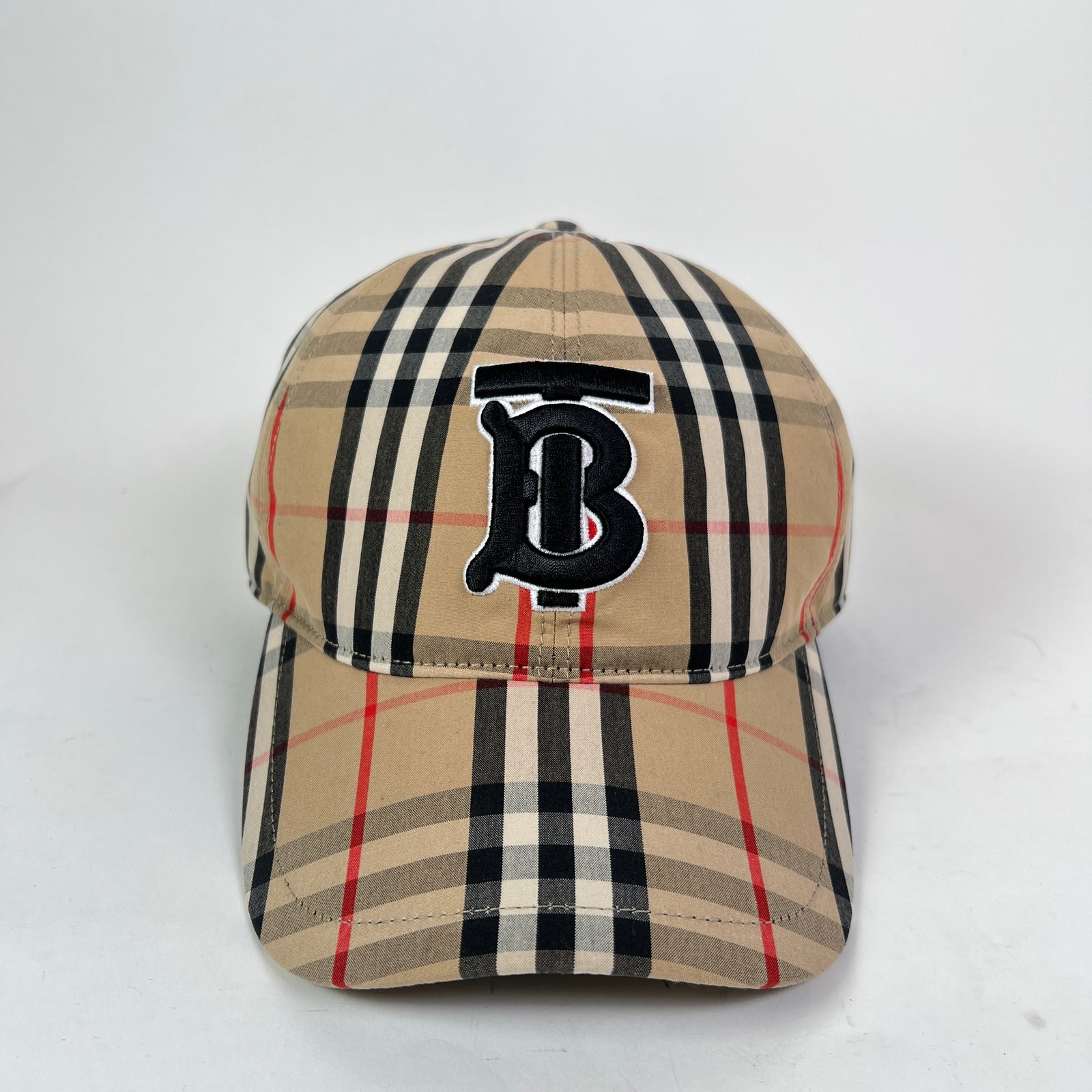 Burberry TB Check Baseball Cap