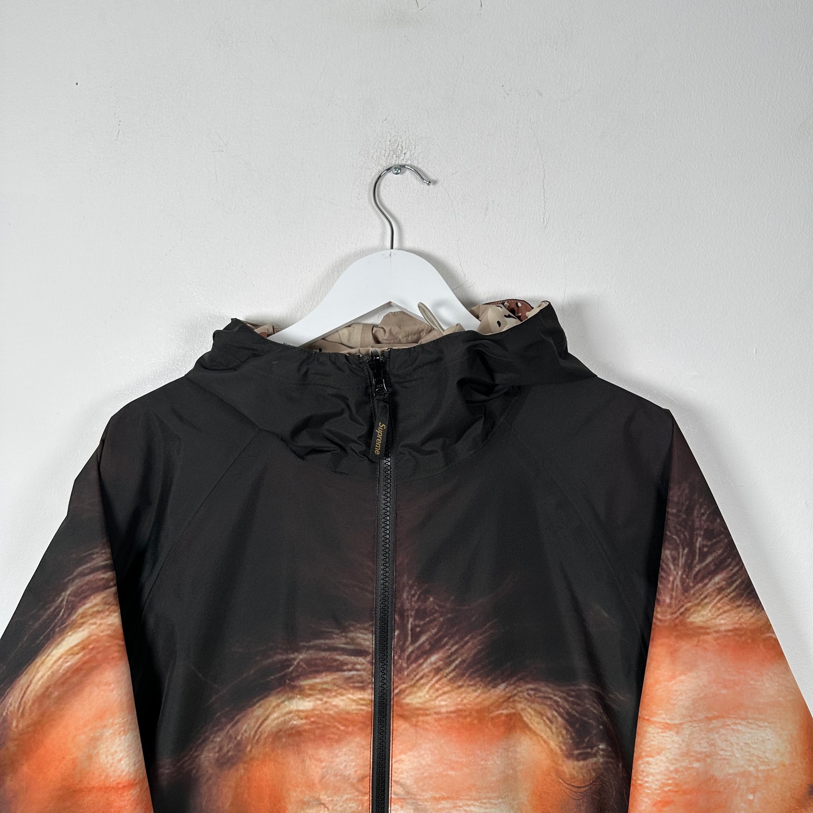 Supreme x Aphex Twin Reversible GORE-TEX Hooded Jacket 'Chocolate Chip Camo' Size M