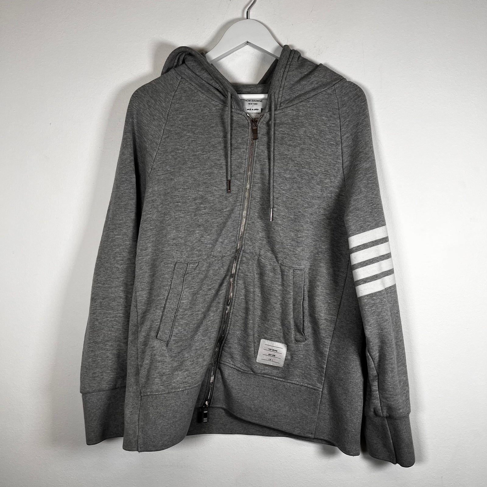 Thom Browne Striped Zip-Up Size 5