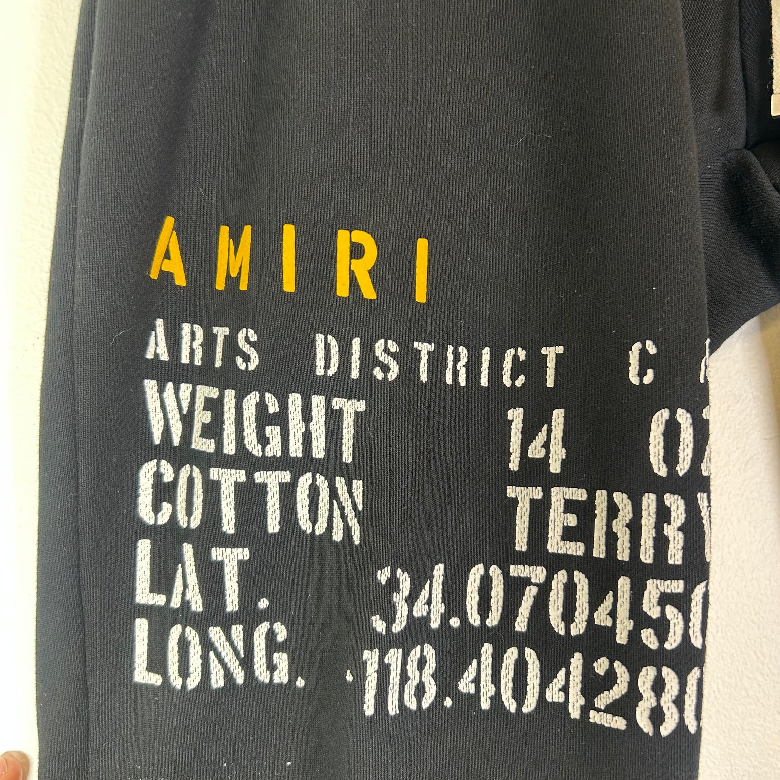 Amiri Military Specs Stencil Logo Sweatpants
