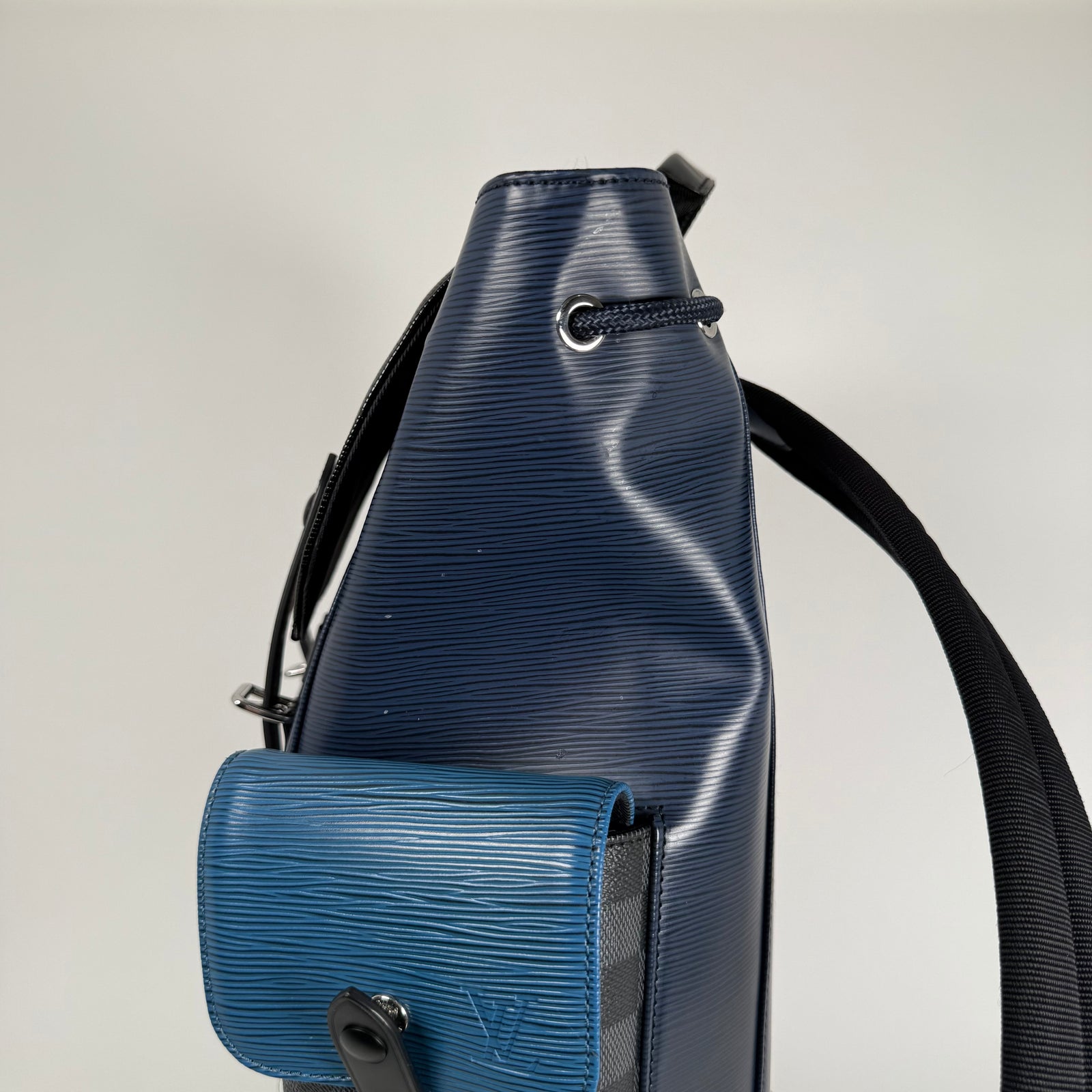 Louis Vuitton Epi Christopher Damier Cobalt Backpack