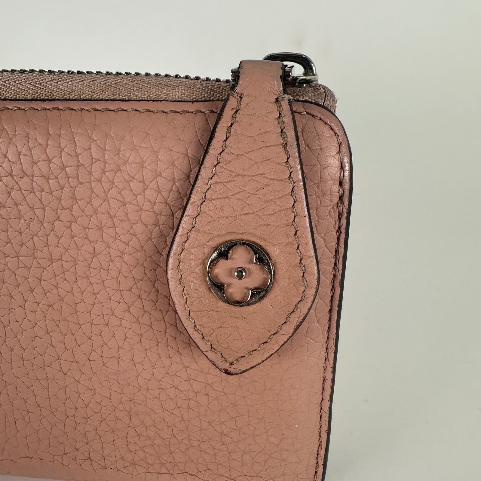 Louis Vuitton Pink Zip Around Wallet