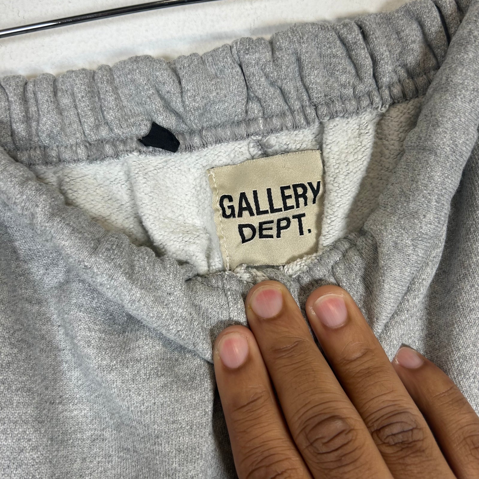 Gallery Dept Grey Logo Sweatpants Size S