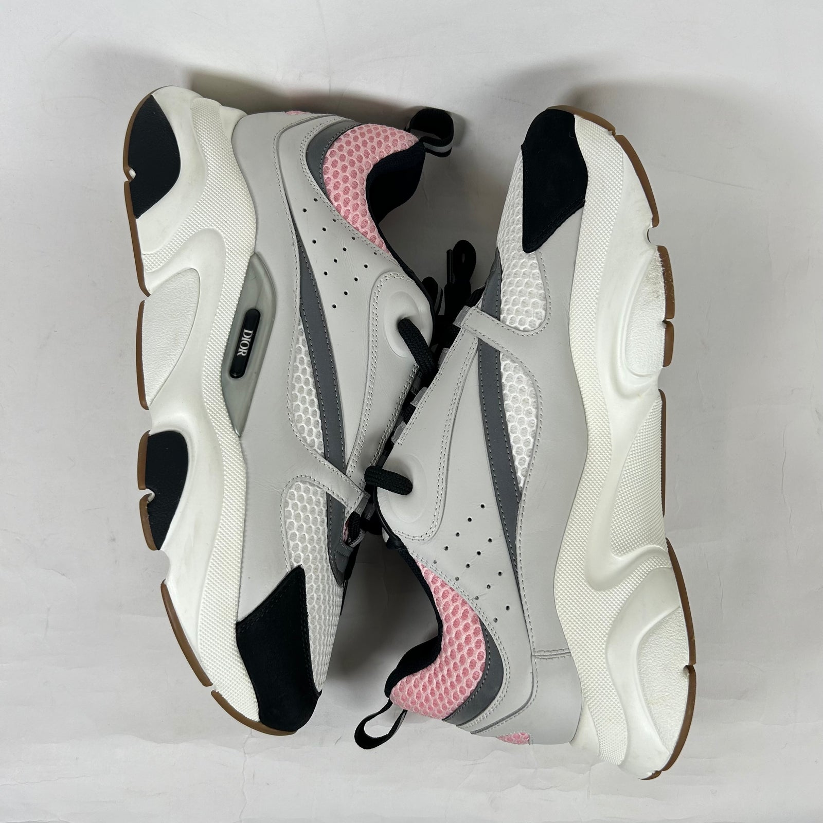 Dior B22 Pink/Brushed Black Sneaker Size 42
