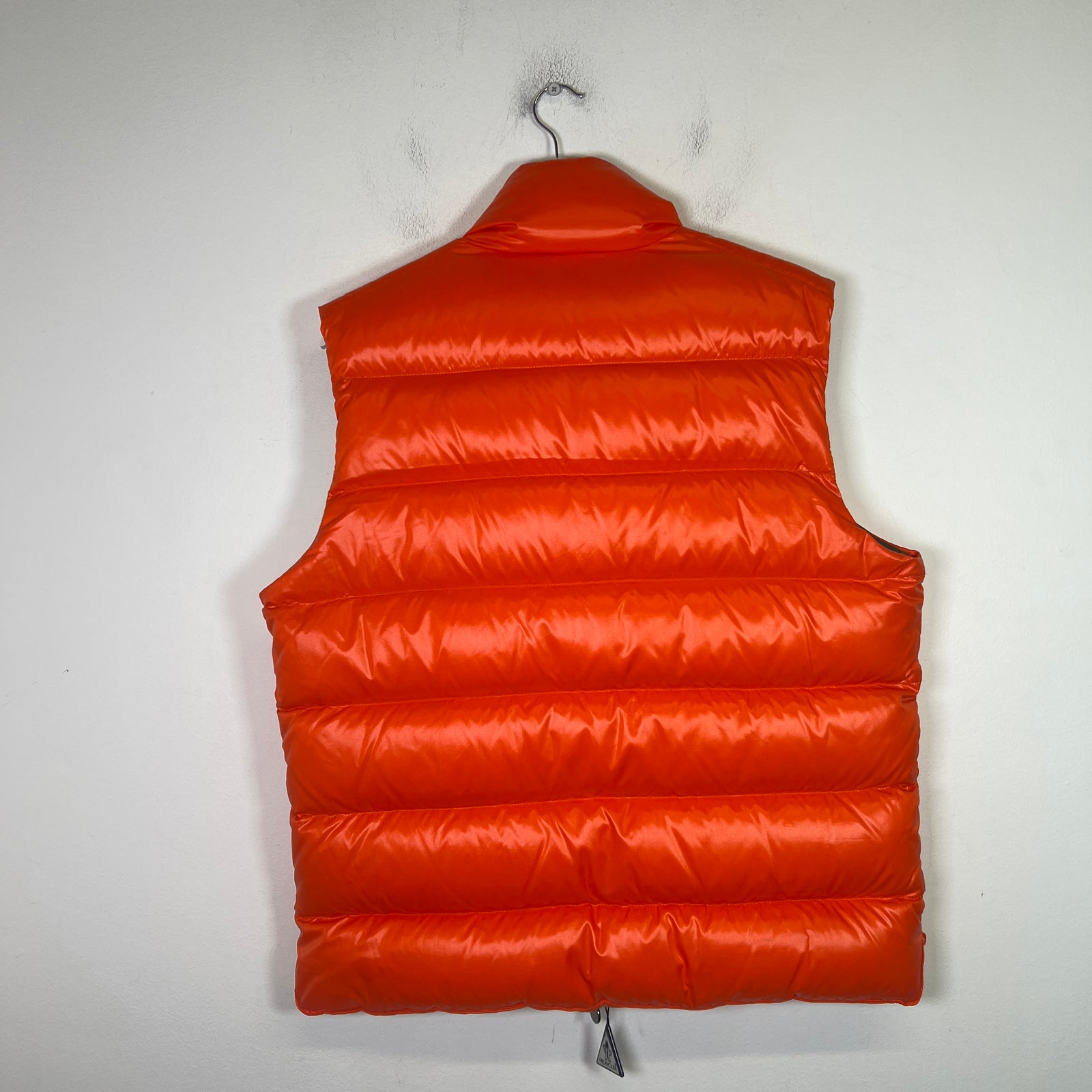 Moncler Orange Tib Gilet Down Puffer Vest Size 4