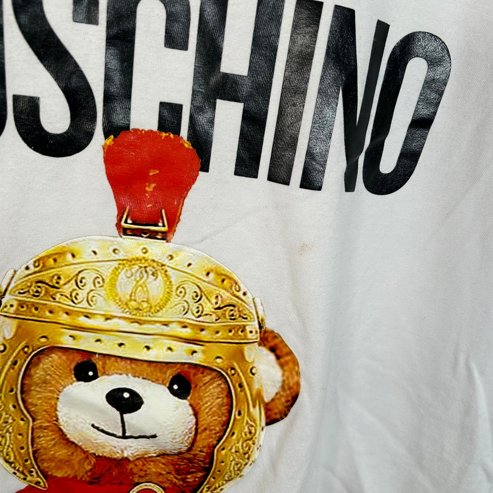 Moschino Rome Bear T-Shirt Size XL