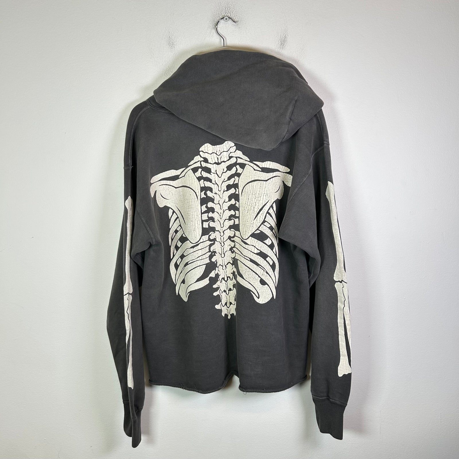 Saint Michael Skeleton Bone Hoodie