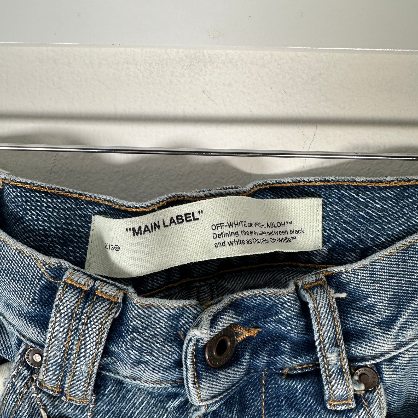 Off-White Classic Blue Jeans Size 32