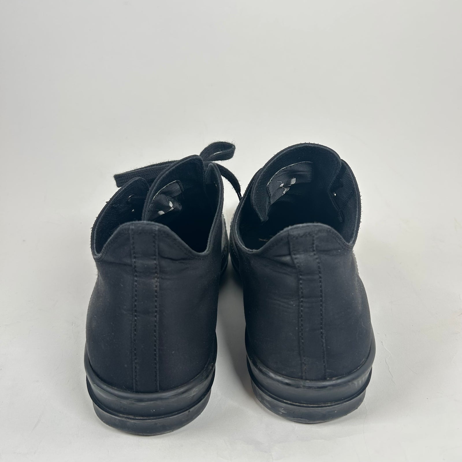 Rick Owens Drkshdw Black/Black Low Ramones Size 43