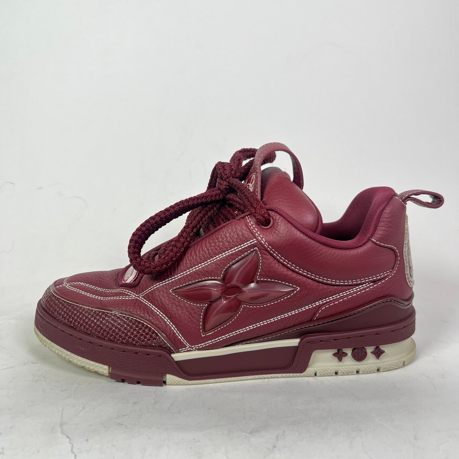 Louis Vuitton Burgundy Skate Sneaker