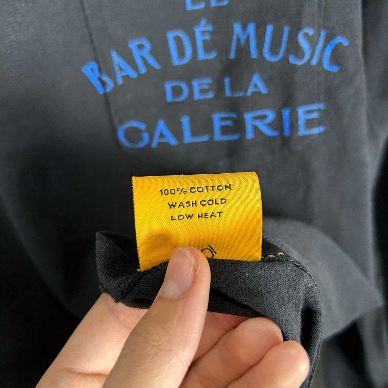 Gallery Dept ‘Bar De Music’ Graphic Longsleeve Size XS