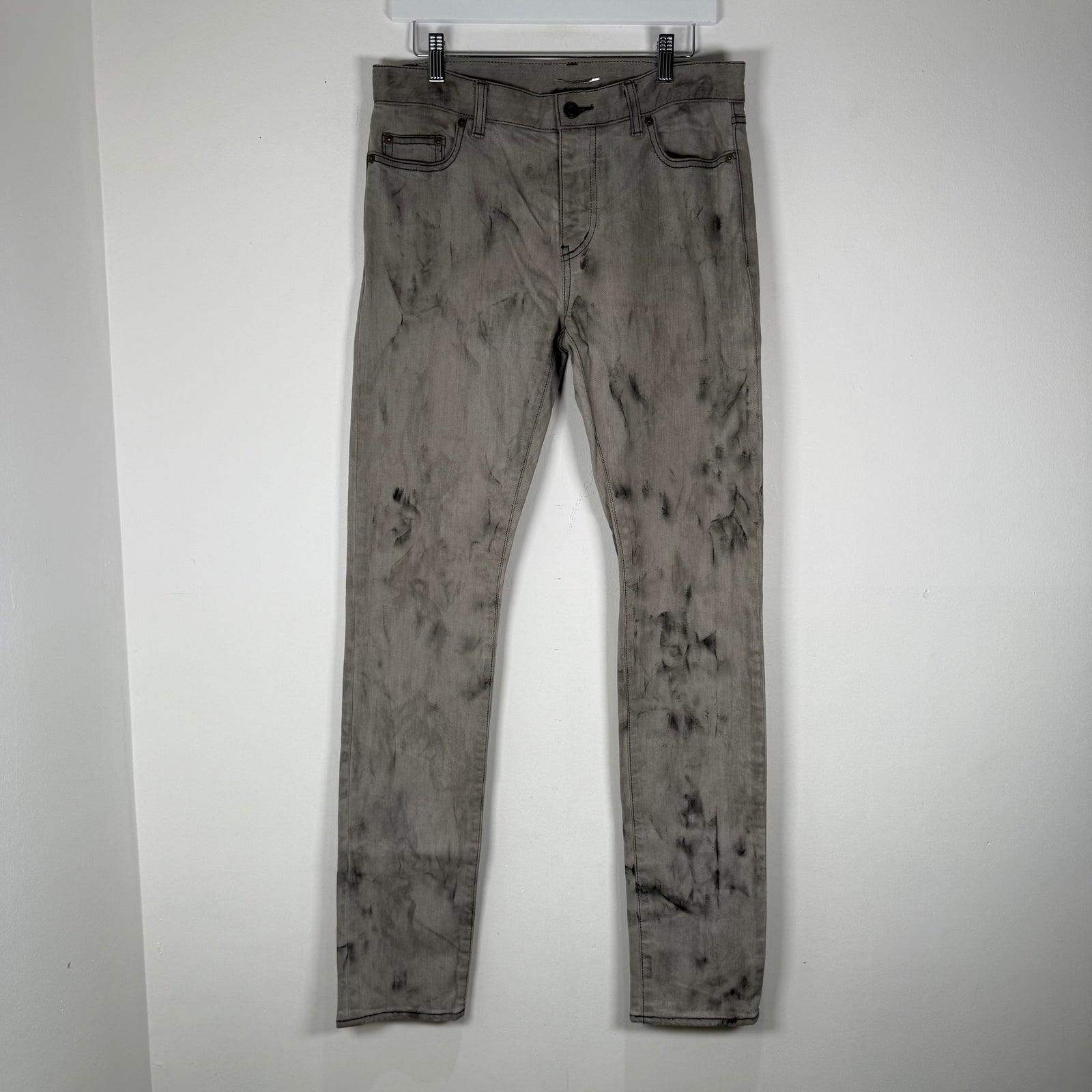 Saint Laurent Grey Jeans Size 31