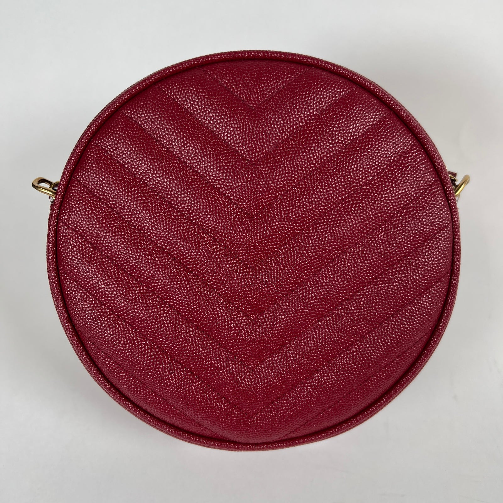 YSL Round Opyum Red Round Vinye