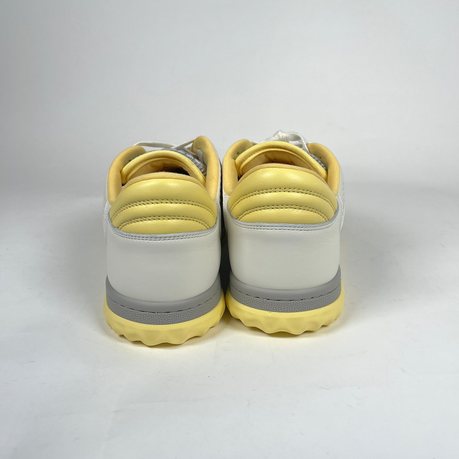 Gucci Mac80 Yellow Leather Sneakers Size 39.5