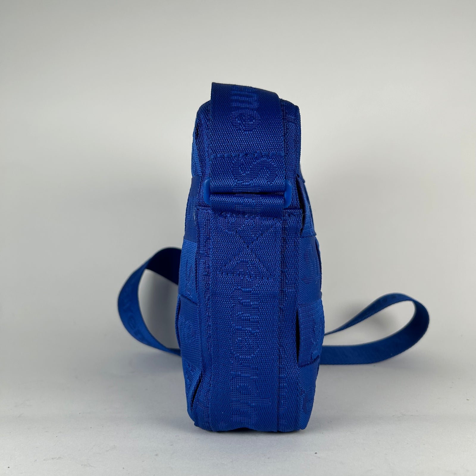 Supreme Blue Canvas Side Bag