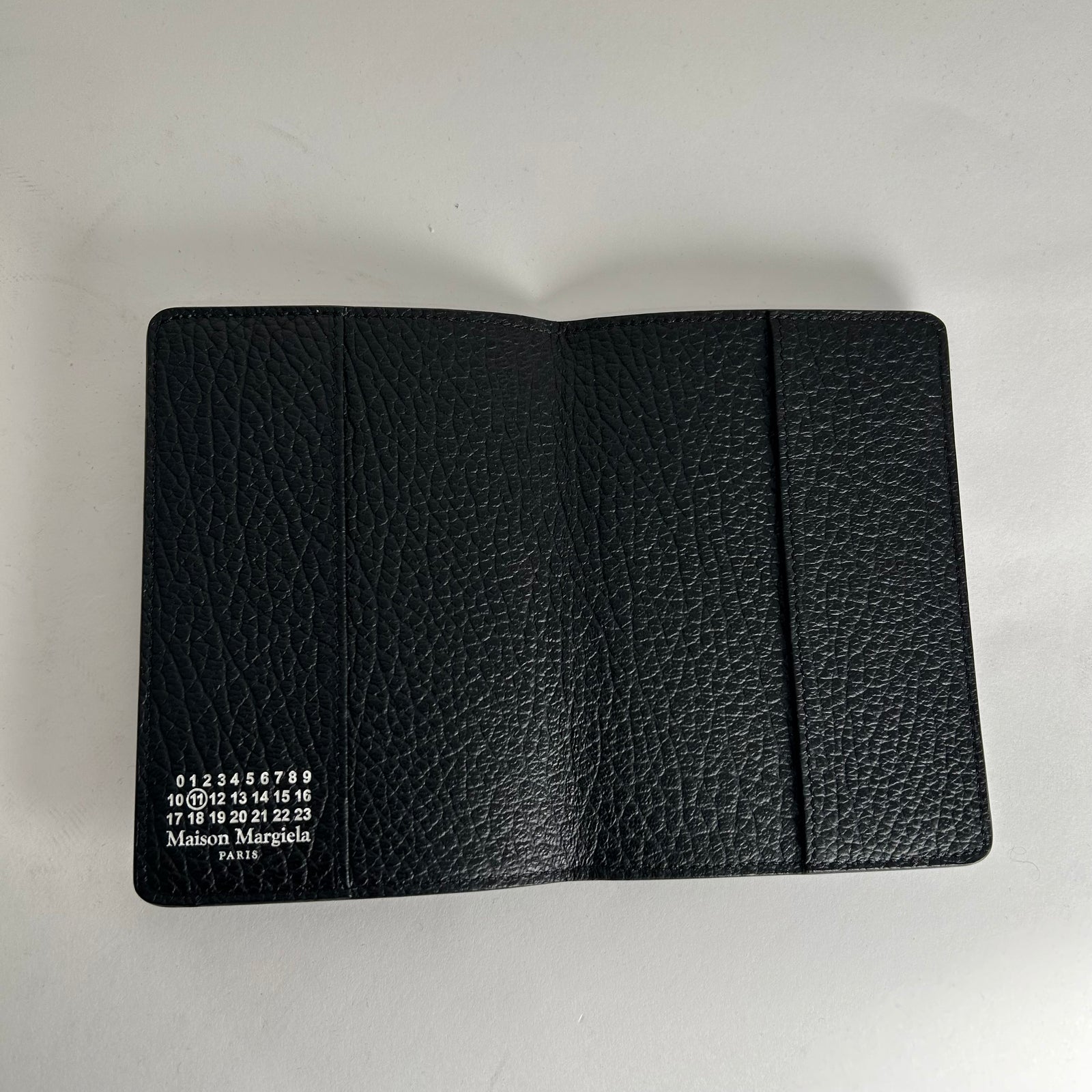 Maison Margiela Pebble Leather Passport Holder