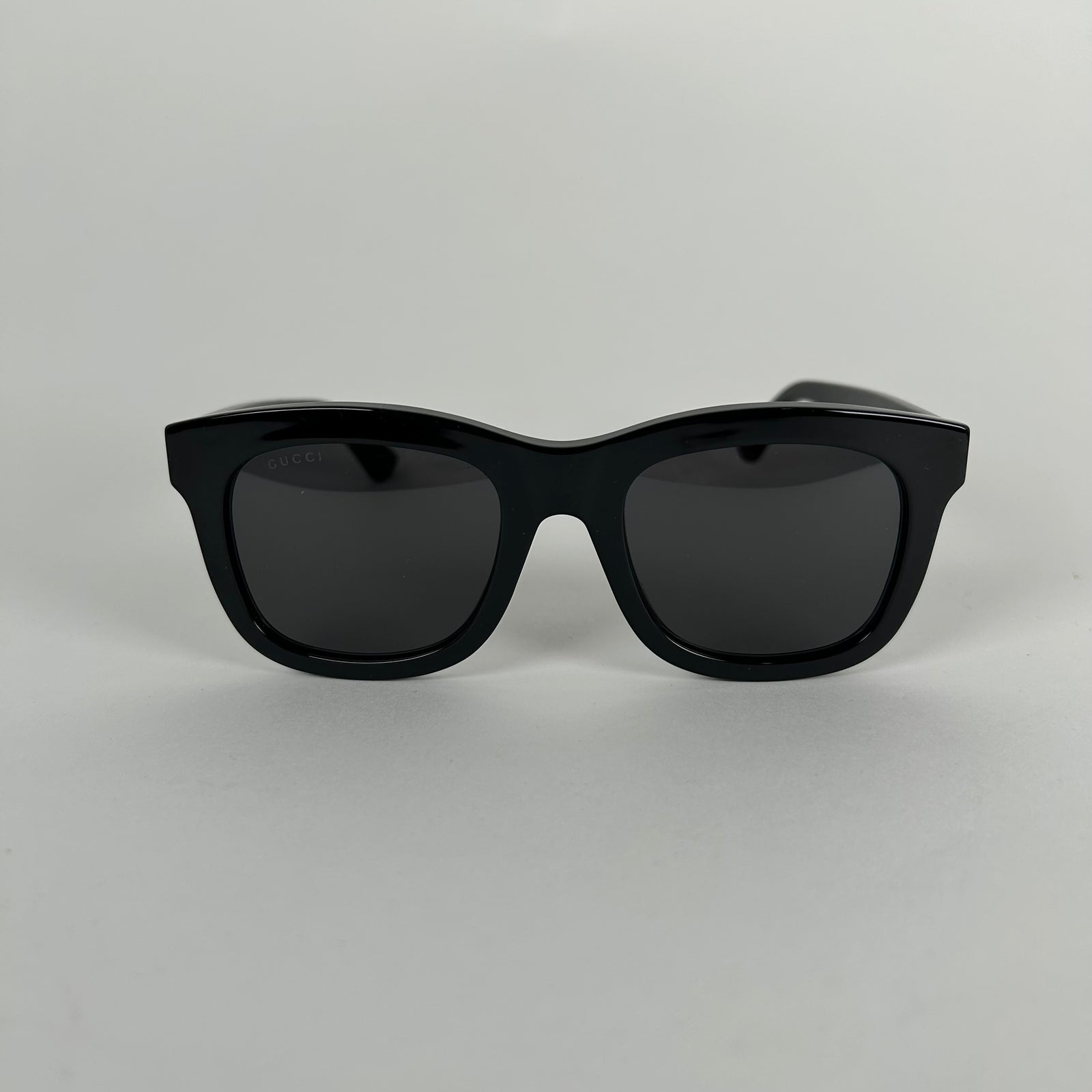 Gucci Black GG Square Sunglasses