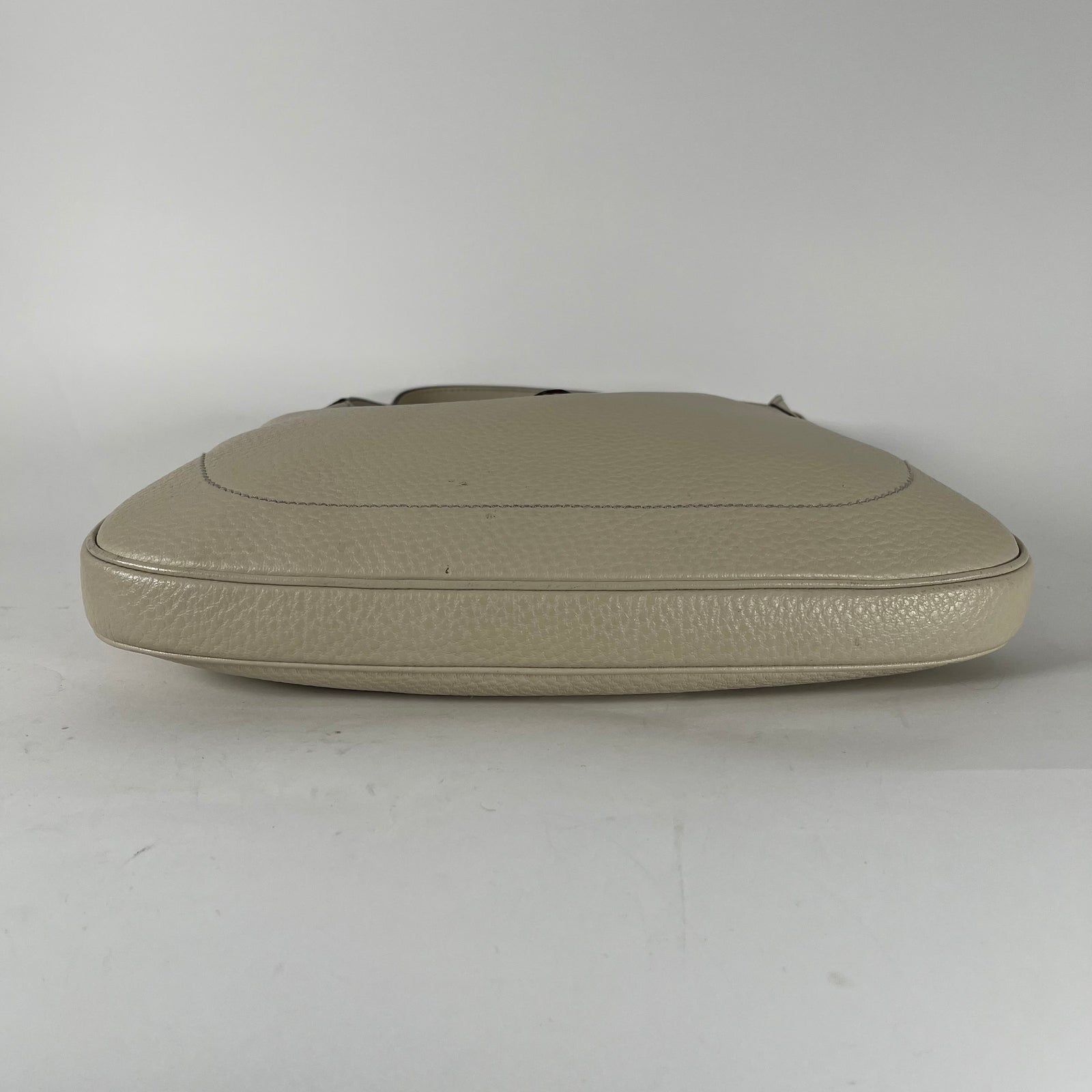Gucci Vintage Cream Leather Hobo Jackie