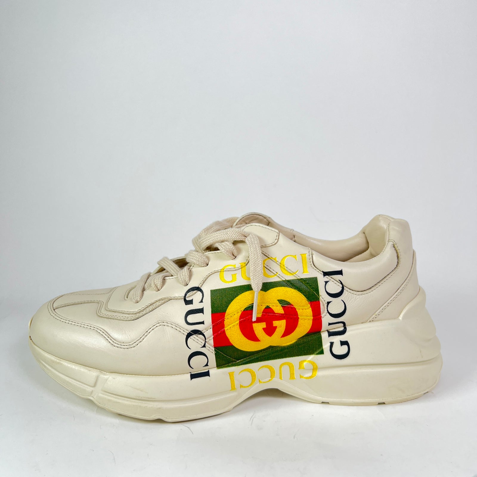 Gucci Vintage GG Logo Rhyton Sneaker