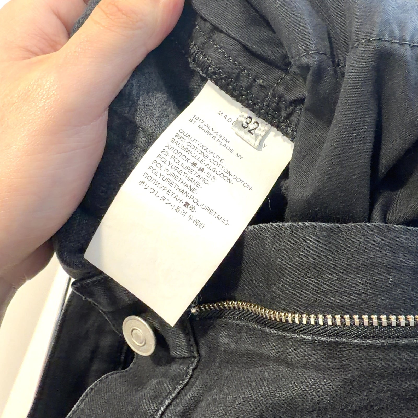 1017 ALYX 9SM Buckle Jeans