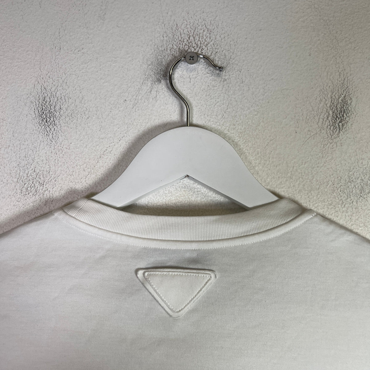 Prada Sequin Embellished Logo T-Shirts